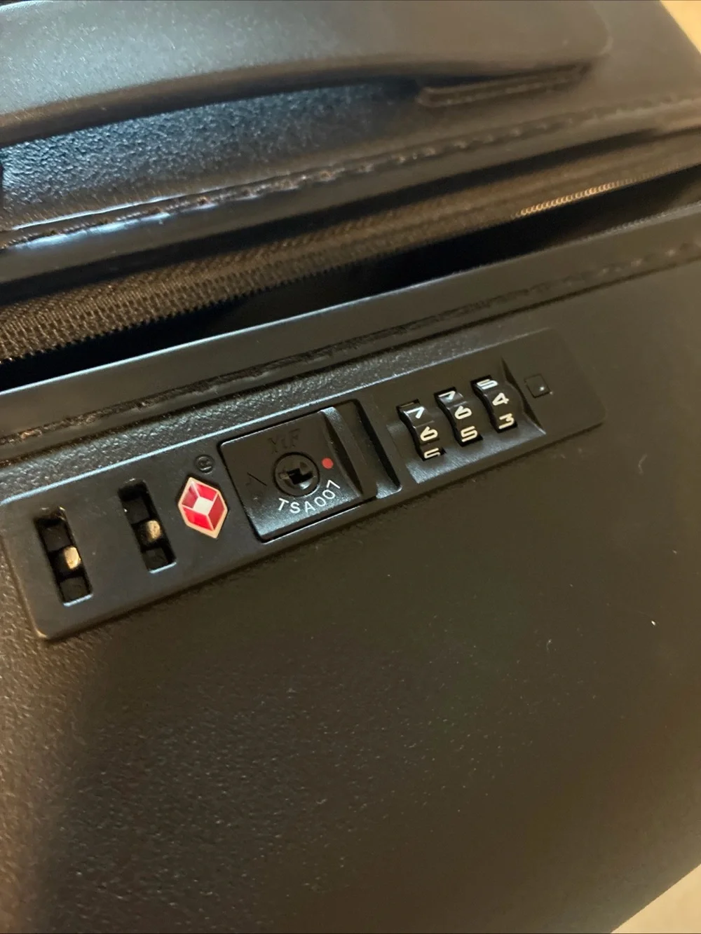 Away Suitcase Carry-On Luggage with Combination Lock Black